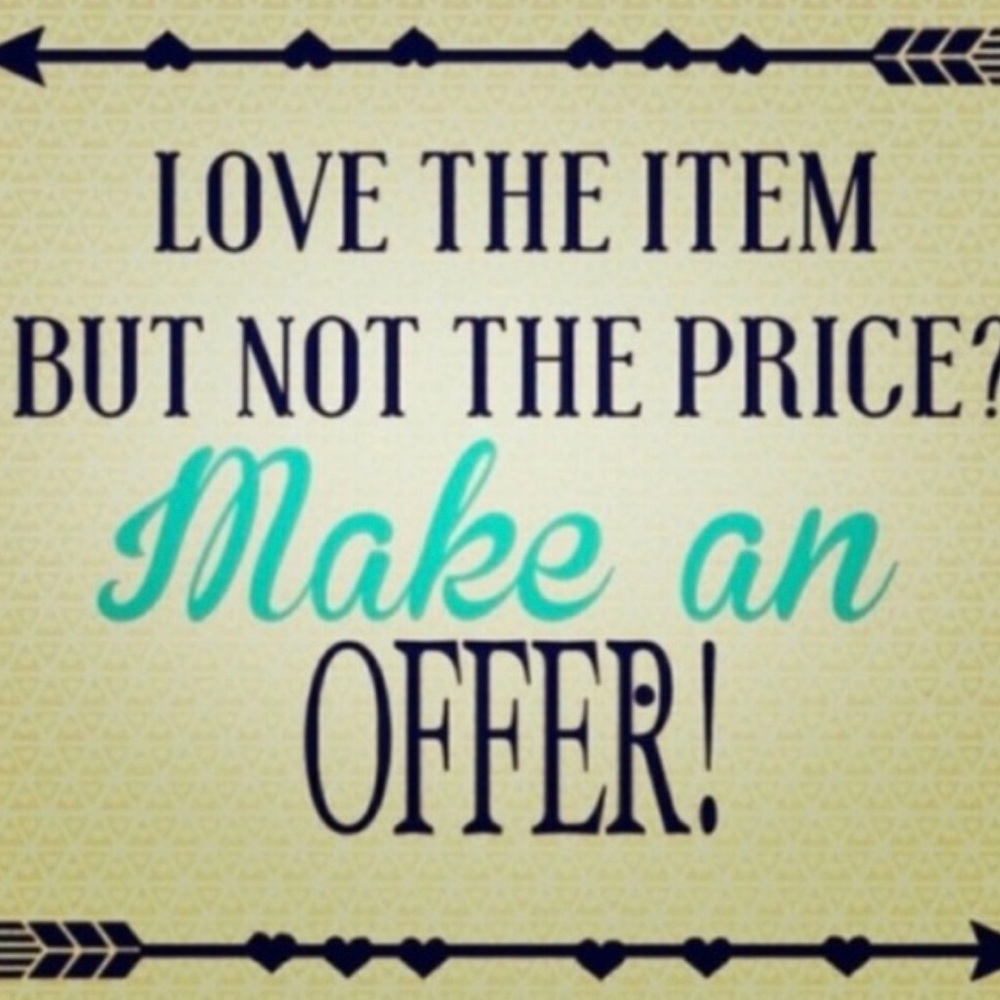 Make me an offer!! Reasonable offers accepted! Tag some friends.